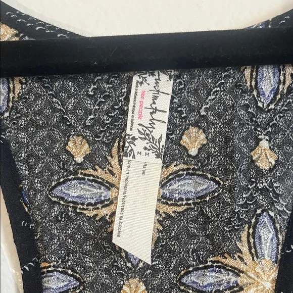 Intimately by Free People Smocked Side Tunic Blouse - Picture 2 of 6